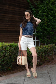 Cheyanne Straw Tote Bag Natural Brown